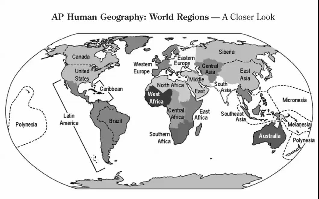 World Regions Map Ap World History World Regions Map Quiz - Mrs. Mcgrew's Class